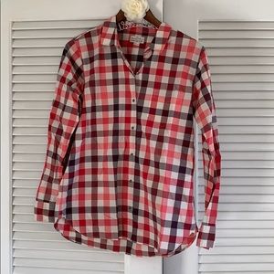 Broadway and Broom Madewell checkered button down